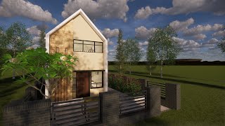 Tiny House Design 4x5 m with loft [upl. by Debbi325]