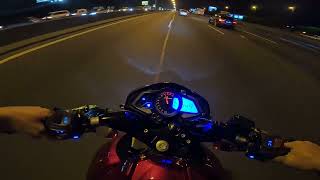 POV Bajaj Rouser NS 200 Top Speed 167km [upl. by Shaner]