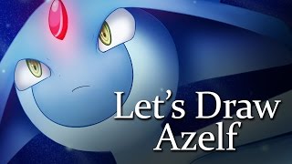 Lets Draw Azelf [upl. by Enialahs]