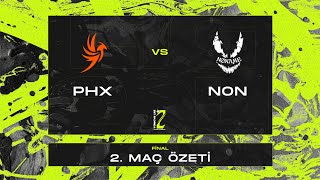 2 Lig 2024 Kış Mevsimi  Final  Phoenix Esports vs NONAME  2 Maç Özeti [upl. by Launce394]