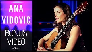 ANA VIDOVIC Bonus Video  Live Concert  Classical guitar recital  BadenBaden [upl. by Devonna]