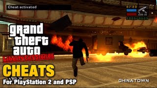 GTA Liberty City Stories Cheats [upl. by Attwood599]