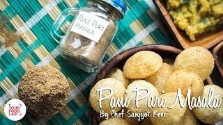 Pani Puri Masala Recipe  Chef Sanjyot Keer [upl. by Wildon448]