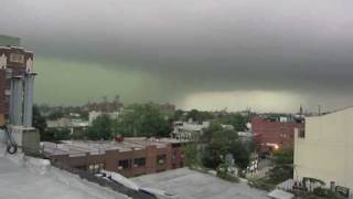 Brooklyn Tornado Micro Burst  Best Footage of Storm September 16 2010 [upl. by Arlen]