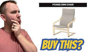 Ikea Poang Arm Chair Review  Best Arm Chair On Amazon [upl. by Linnea]