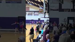 Half Court Buzzer Beater in the 4th Quarter blessed basketball [upl. by Nirel]