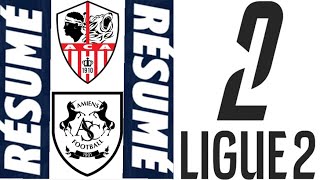 Amiens SC 31 AC Ajaccio Résumé  Ligue 2  2425 [upl. by Adiesirb]