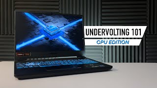 UNDERVOLTING 101 CPU EDITION ASUS TUF F15 [upl. by Meyers]