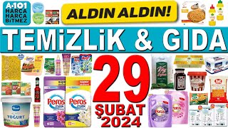 A101 KAHVALTILIK GIDA RAMAZAN TATLILARI amp HURMA  A101 TEMİZLİK GIDA KATALOĞU  29 ŞUBAT 2024 A101 [upl. by Atiniuq183]