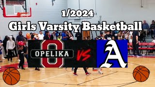 opelika high lady basketball 🏀 vs Auburn 124 [upl. by Zucker]