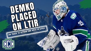 DEMKO PLACED ON LTIR BAINS RECALLED LINDHOLM ABSENT AGAIN [upl. by Aipotu]