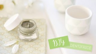 DIY Dentifrice naturel avec 3 ingredients [upl. by Eikcid]