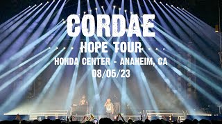 Cordae performing LIVE at Honda Center in Anaheim CA HOPE TOUR hopetour cordae hondacenter [upl. by Adelaja]