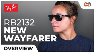 RayBan RB2132 New Wayfarer Overview  SportRx [upl. by Hcurab]