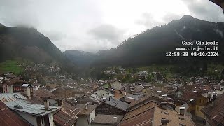 Timelapse 09102024  Webcam Casa Ciajeole  Moena Val di Fassa Dolomiti [upl. by Allana783]