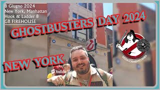 Ghostbusters Day 2024  40esimo Anniversario alla Caserma Dei Pompieri di New York City con GB ENEA [upl. by Akeirahs]