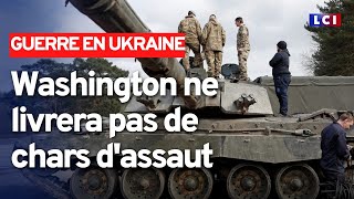 Washington ne livrera pas de chars dassaut à lUkraine [upl. by Arriek]