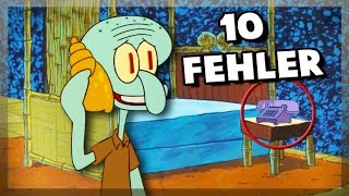 10 Fehler in Spongebob Schwammkopf [upl. by Donnenfeld]