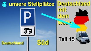 🟡 WoMoStellplätze 🅿️ Deutschland Süd [upl. by Bastien263]