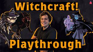 Spooky Solo Board Game Playthrough ft Witchcraft [upl. by Pate]