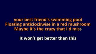 The Wombats  Turn  Karaoke Instrumental Lyrics  ObsKure [upl. by Aksel759]