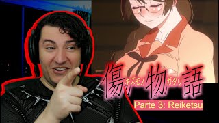 Kizumonogatari 3 Anime reaccion Reaccion ciega [upl. by Keese]