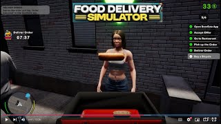 Food Delivery Simulator Demo Ep 1 Lacking Content [upl. by Naujat]