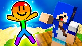 achamos o ULTIMO e mais RARO STICKMAN no MINECRAFT STICKMAN FINAL [upl. by Elohcin644]