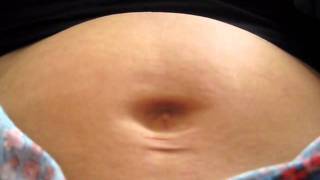 Belly movement20 weeks 6 days VERY QUICK [upl. by Dyol]