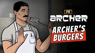 Archers Burgers  Scene  Archer  FX [upl. by Pyotr]