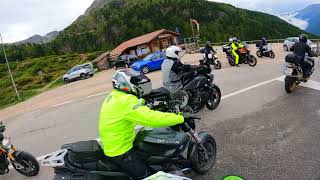 Motorradtour Ligurien Grenzkammstraße Staller Sattel und Penser Joch [upl. by Eeloj31]