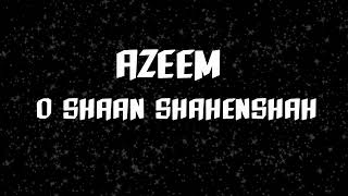 AzeemOShaan Shahenshah  Jodhaa Akbar  Lyrics [upl. by Eidur]