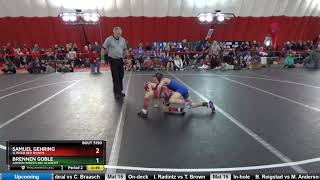 Intermediate 63 Brennen Goble Askren Wrestling Academy Vs Samuel Gehring Slinger Red Rhinos [upl. by Ermine]