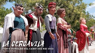 La Cercavila  38a Festa Popular del Camp del Rei de Vilanova del Camí 1672023 [upl. by Epuladaugairam310]