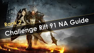 Challenge Rift 91 Guide Hammerdin Crusader Rank 2 [upl. by Cliff672]