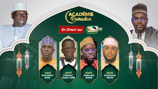 🔴 DIRECT  ACADÉMIE RAMADAN  AVEC PR CHEIKH TIDIANE KÉBÉ  ABDOU AZIZ NDIAYE  OUSTAZ OUMAR NDOYE [upl. by Noam]