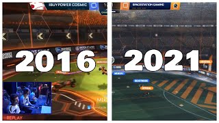 RLCS in 2016 vs RLCS in 2021  Rocket League [upl. by Younger864]