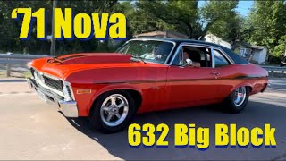 1971 Nova 632 Big Block Chevy [upl. by Yaffit]