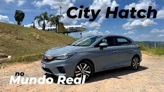 E o City Hatchback Touring VAI BEM InRealLife Hatch premium da Honda vende POUCO pois cobra CARO [upl. by Yetac]