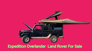 Land Rover Defender 110 Overland Expedition Camper For Sale [upl. by Ahtamas]