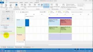 Outlook  Besprechung mit Raumbuchung  Kalender  Teil 14 [upl. by Marlon28]