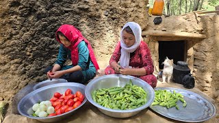 Village girls everyday life  Afghanistan village Life [upl. by Festatus]