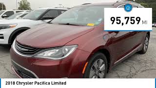 2018 Chrysler Pacifica M40022C [upl. by Vharat548]