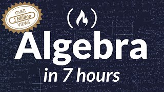 College Algebra  Full Course [upl. by Rednasxela]