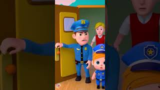 Five Little Thieves Song  Best Funny Nursery Rhymes For Kids Shorts [upl. by Arinay]