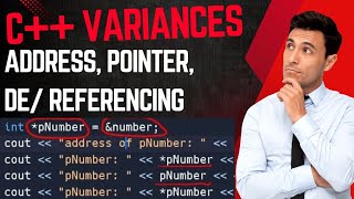variable addresses pointer variables amp dereferencing  referencing in C [upl. by Ennoira26]