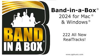 BandinaBox® 2024 for Mac® amp Windows®  222 New RealTracks Overview [upl. by Nason]