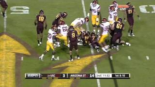 Vontaze Burfict vs USC 2011 [upl. by Fabrianna354]