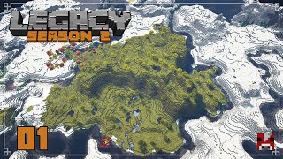 Legacy Season 2  01  Our Adventure Begins AGAIN  Survival Minecraft SMP 116 [upl. by Alfonse]