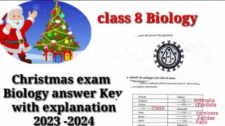 class 8 Biology second term answer key 2023 2024 [upl. by Llerol]